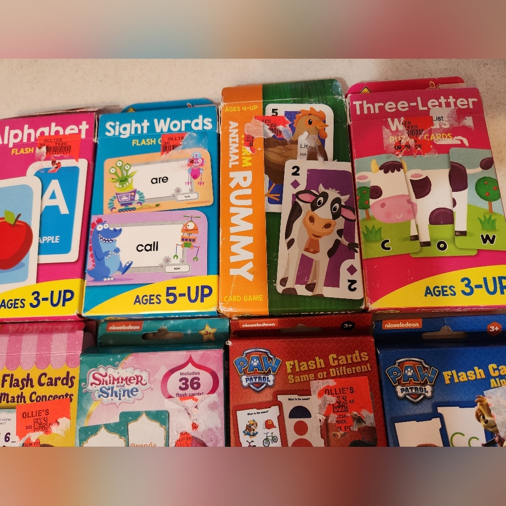 Kids flash cards- Paw Patrol, Sight Words, Numbers and more - Picture 3 of 3